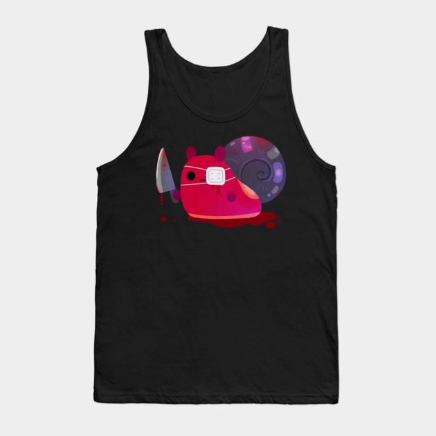 super cute snail Tank Top by pikaole